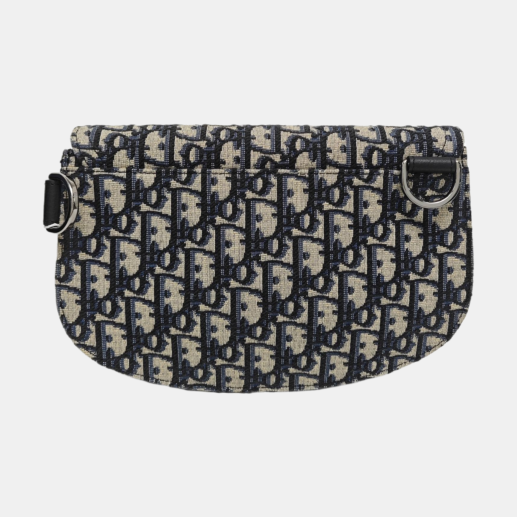 Authenticated pre-owned  Saddle Monogram Canvas Beige - Shoulder Bag at Looply