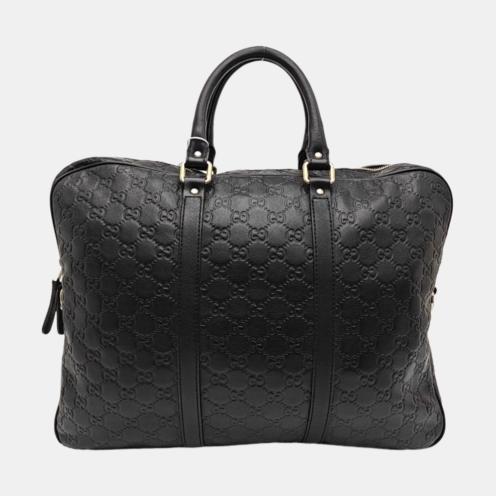 Signature Monogram Calfskin Black