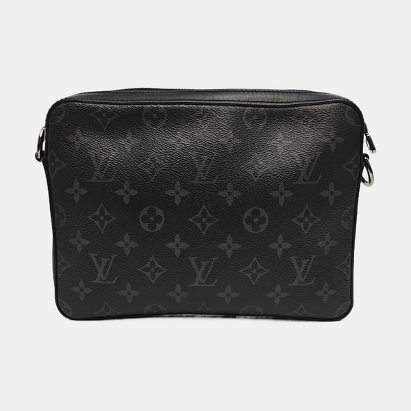 TRIO Monogram Coated Canvas Gray