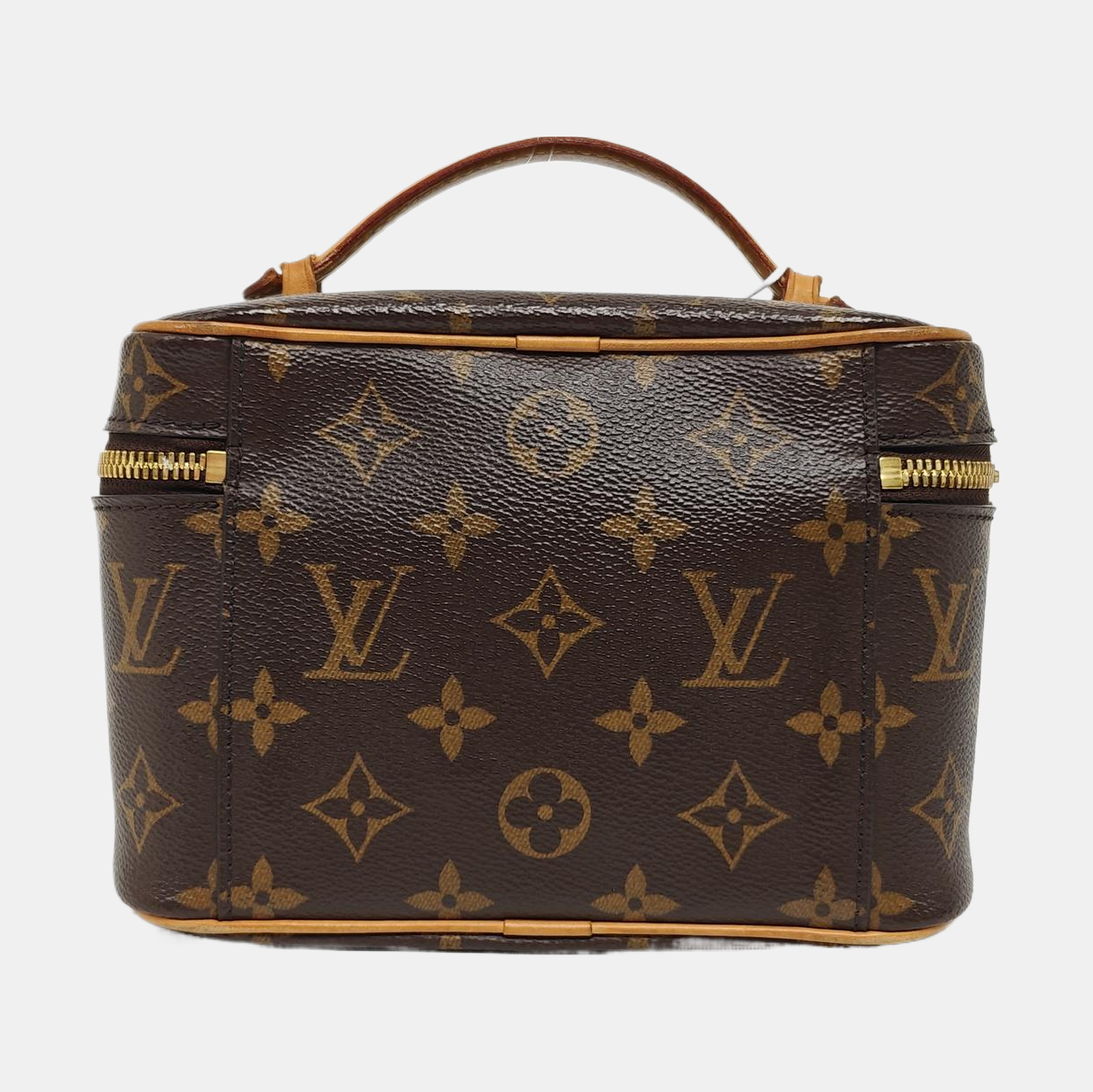 NICE Mini Monogram Coated Canvas Brown