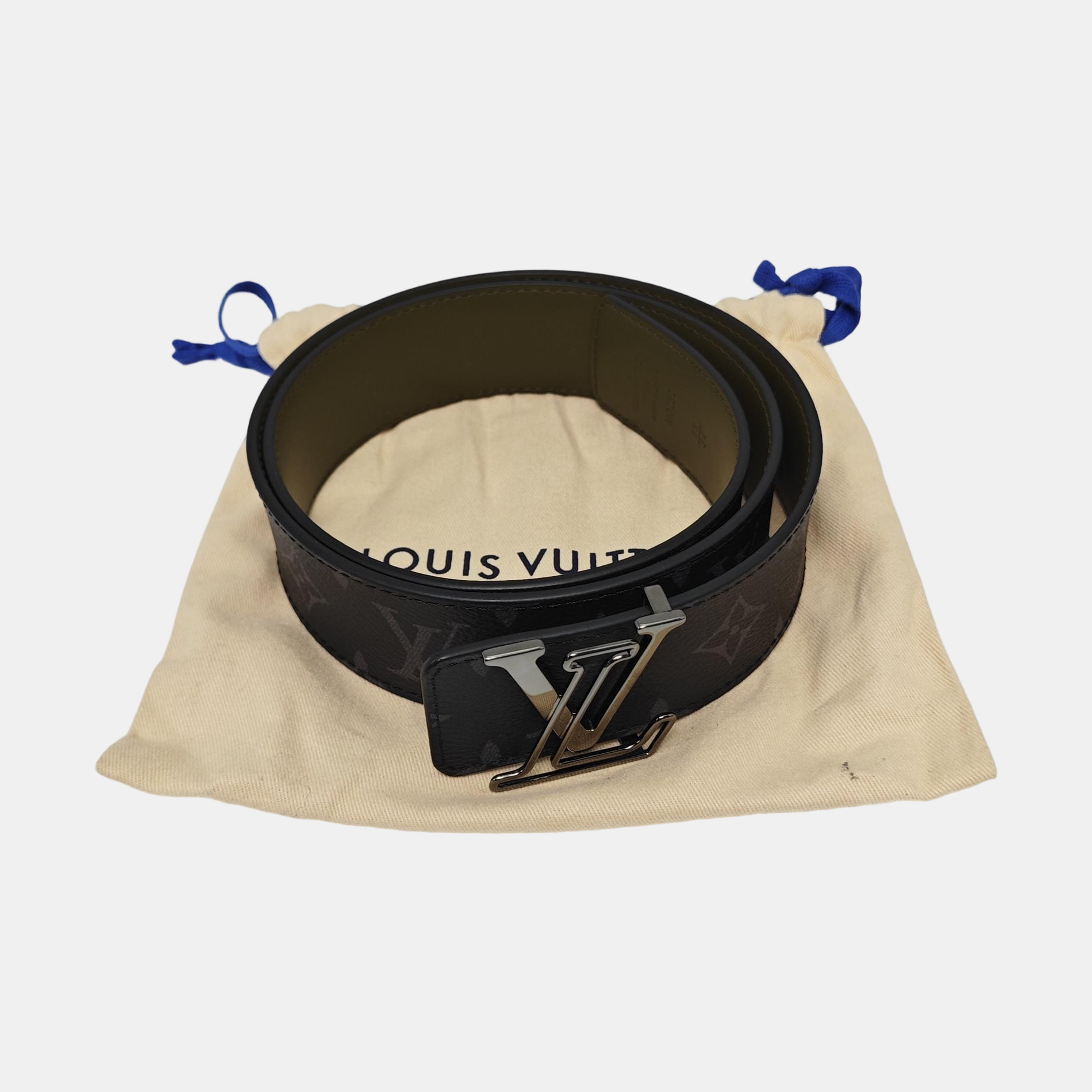 Coated Canvas Belt Black