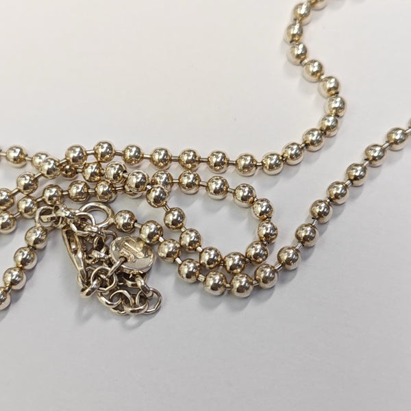 Interlocking G 925 Sterling Silver Necklace