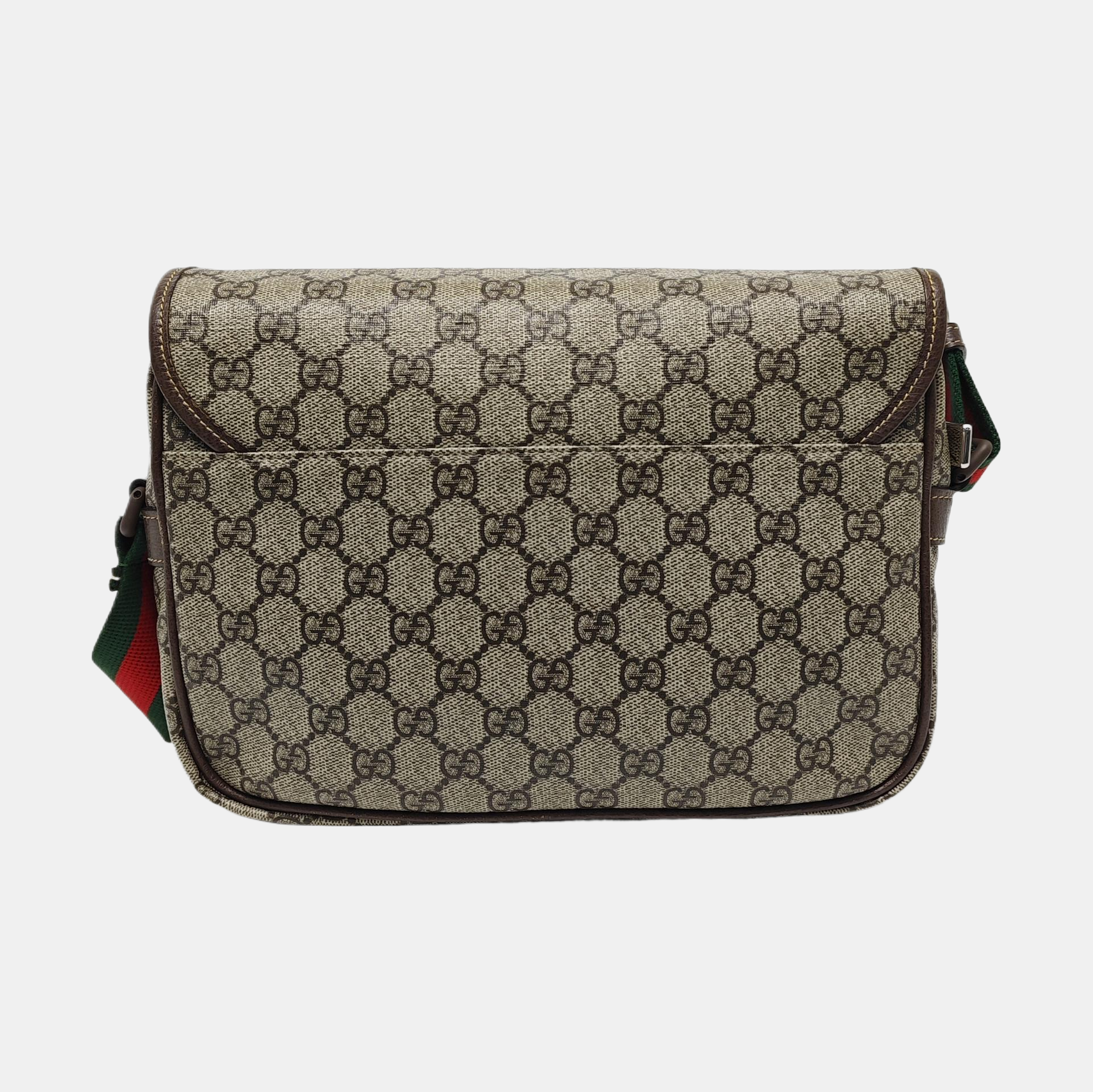 GG Supreme Monogram Coated Canvas Beige