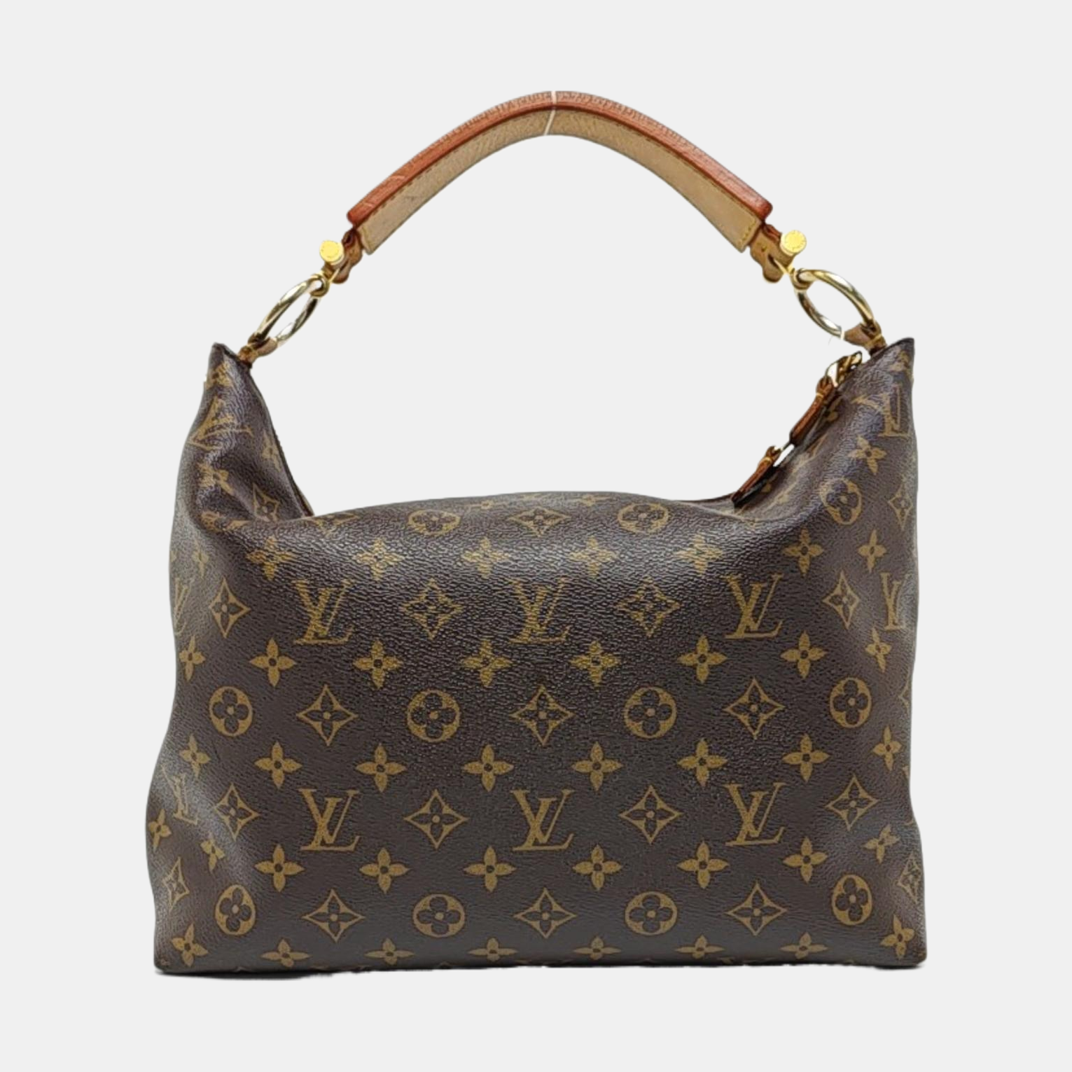 VINTAGE SULLY PM Monogram Coated Canvas Brown