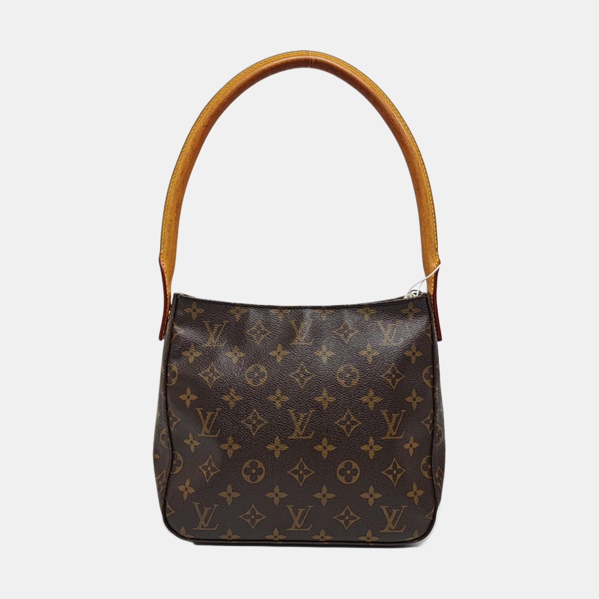 LOOPING MM Monogram Coated Canvas Brown