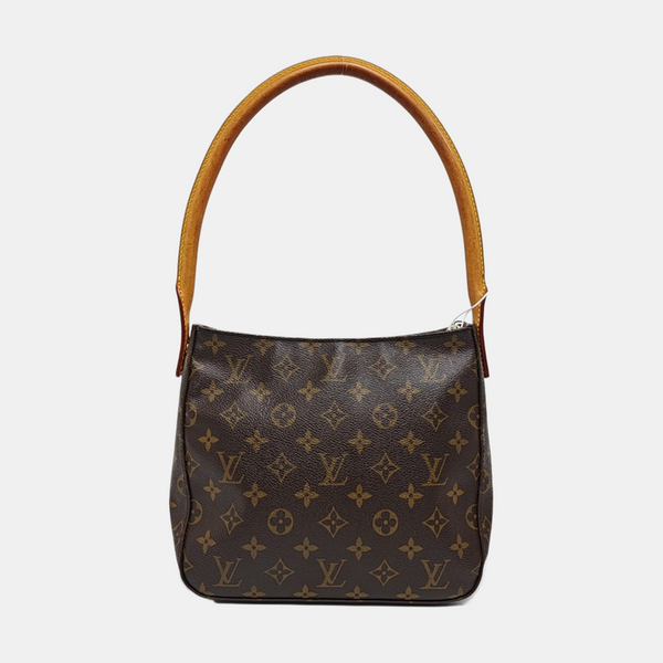 LOOPING MM Monogram Coated Canvas Brown
