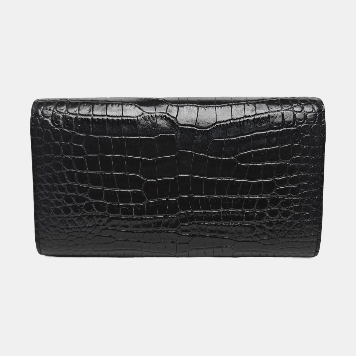 KATE WOC Calfskin Black Wallet