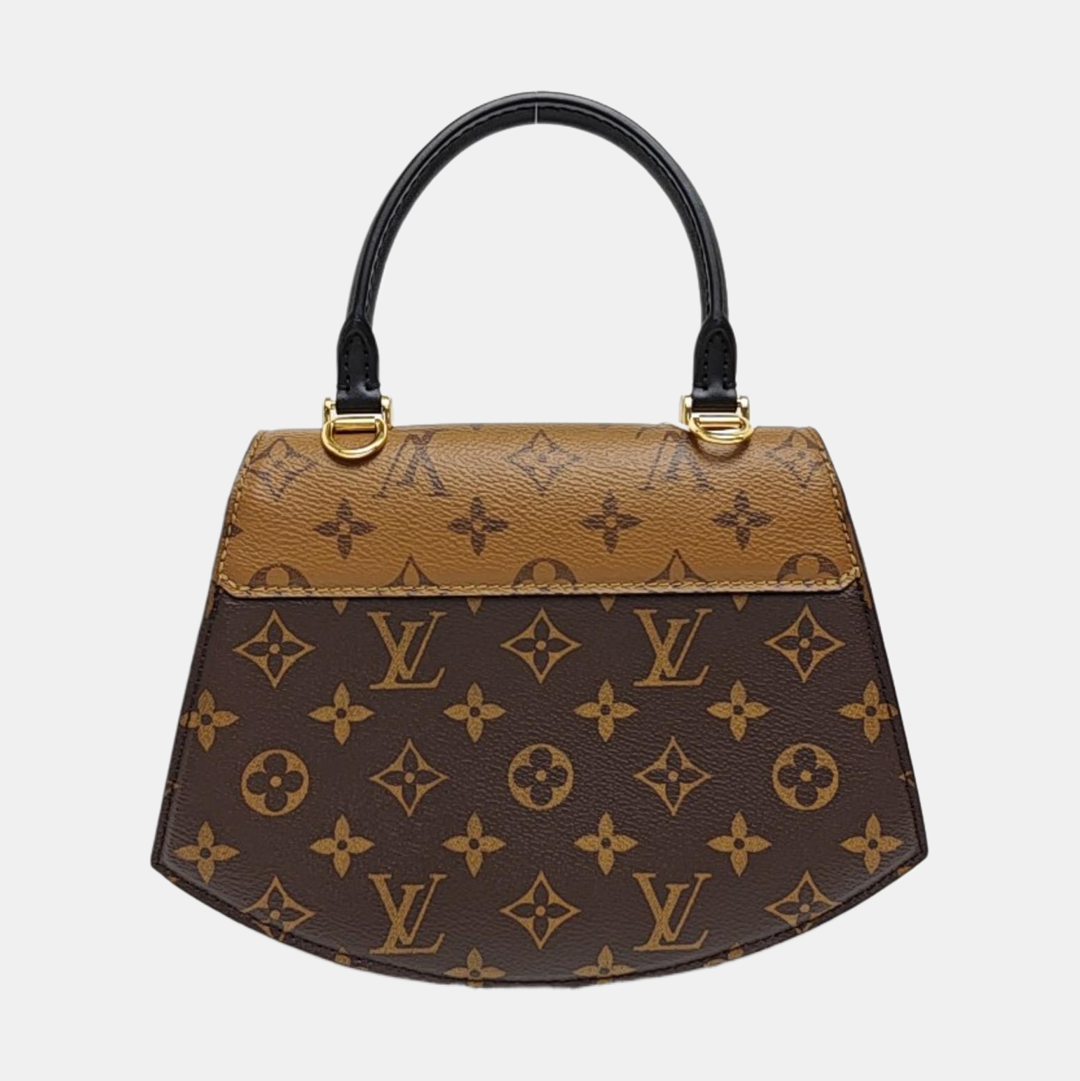 EDEN Monogram Coated Canvas Brown