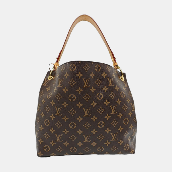 GRACEFUL TPM Monogram Coated Canvas Brown