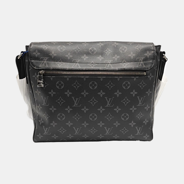 DISTRICT MM Monogram Coated Canvas Black