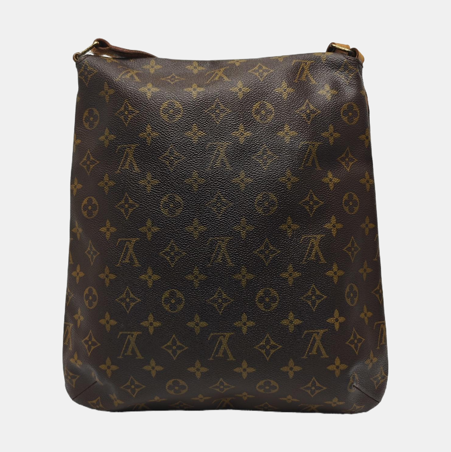 MUSETTE TANGO Monogram Coated Canvas Brown