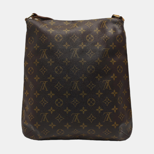 MUSETTE TANGO Monogram Coated Canvas Brown