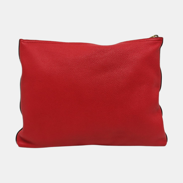 Print Medium Calfskin Red