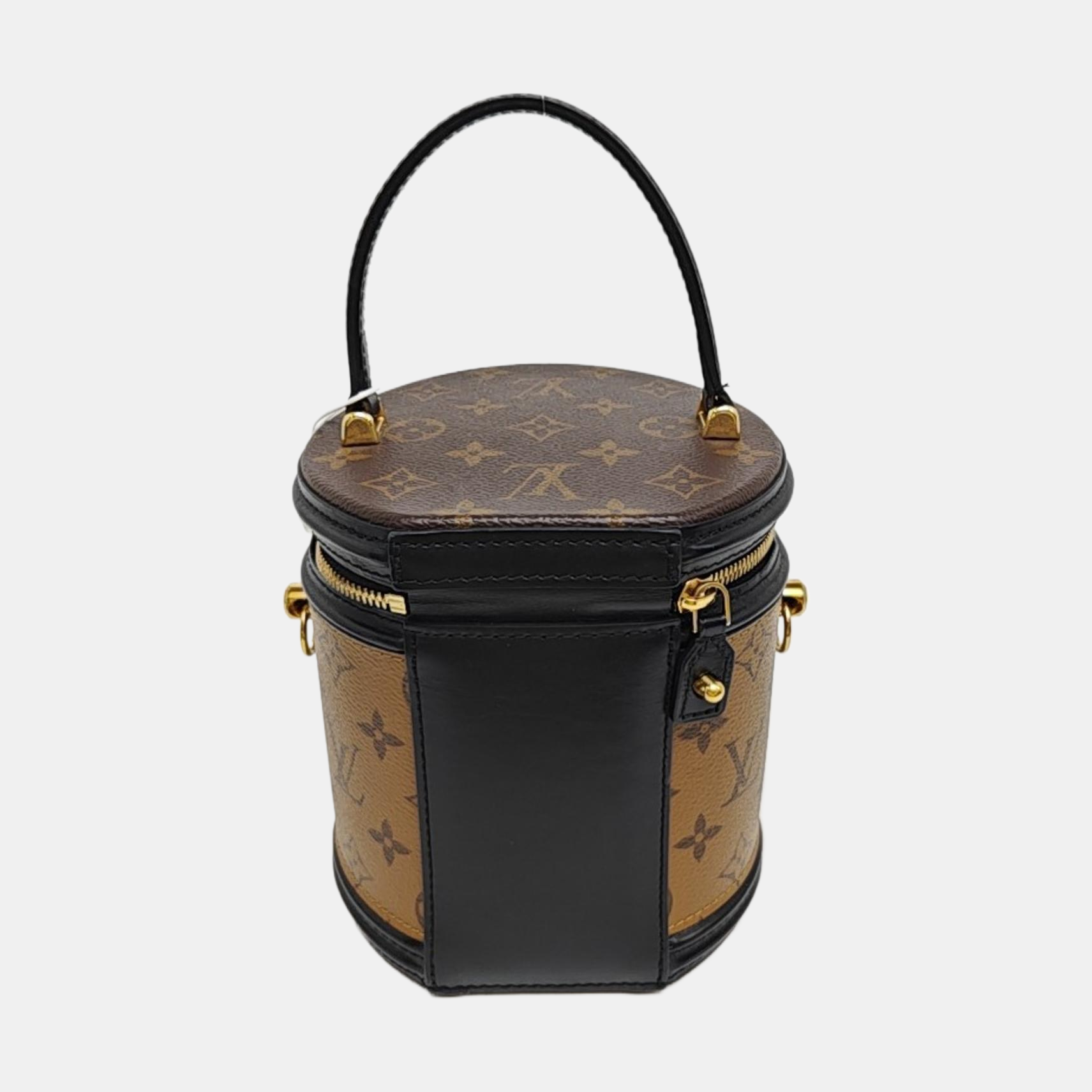 CANNES PM Monogram Coated Canvas Brown
