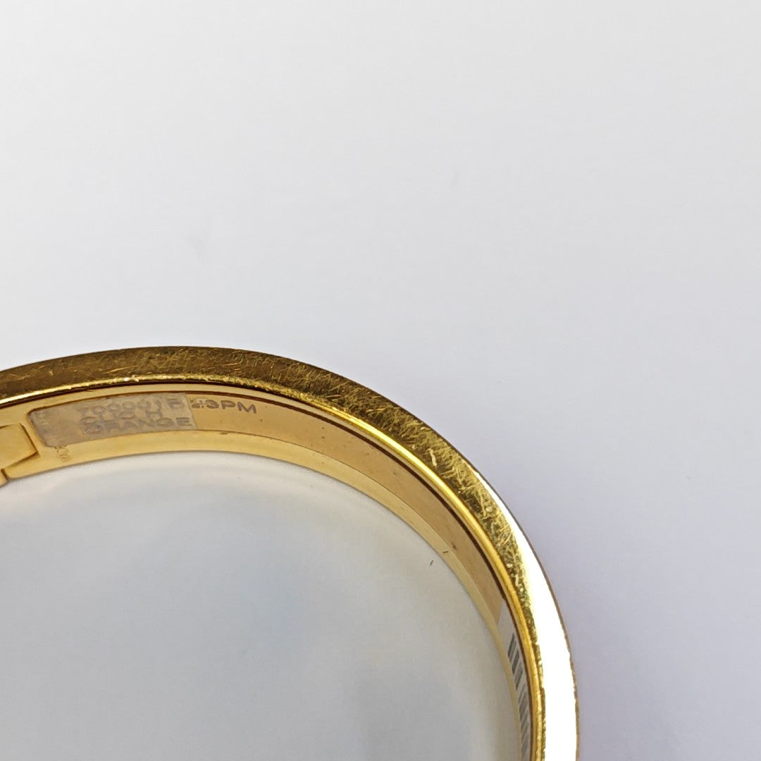 Clic H Metal Gold Bangle