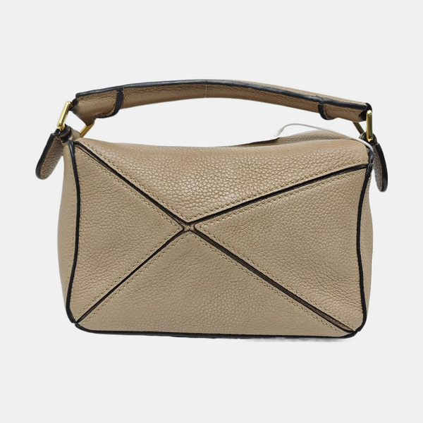 Puzzle Mini Calfskin Beige