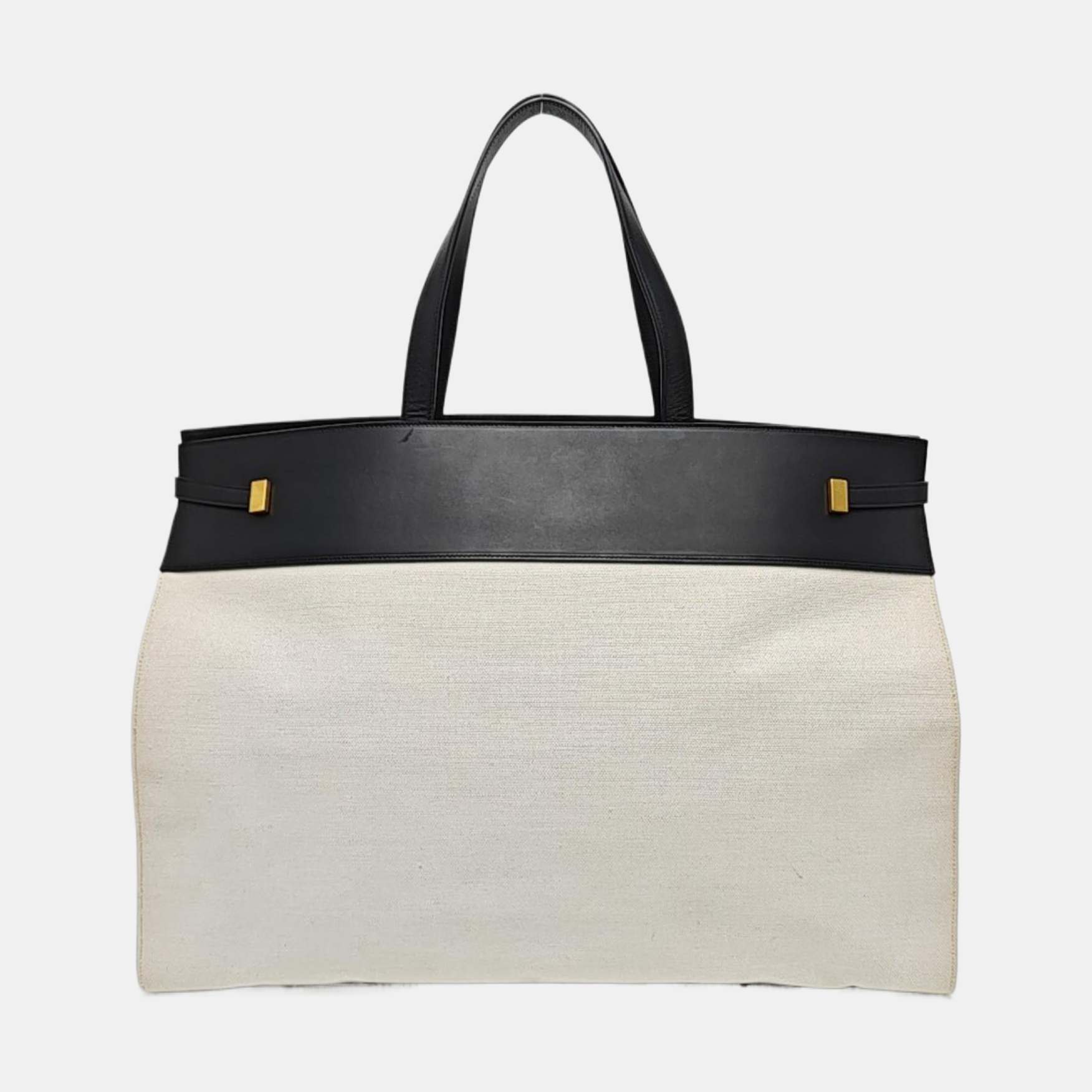 Authenticated pre-owned  MANHATTAN Canvas White - Tote Bag at Looply