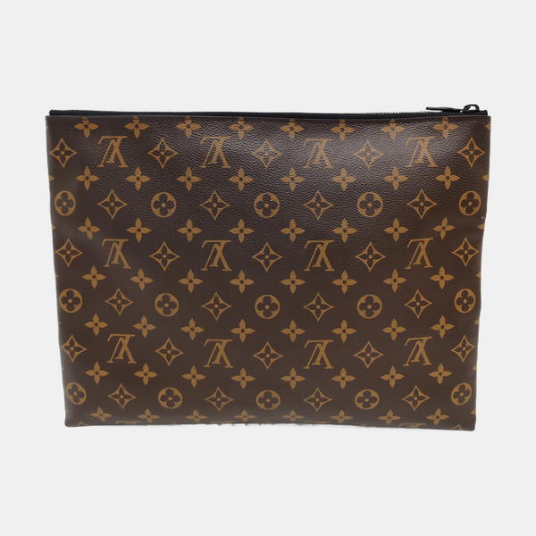 A4 Monogram Coated Canvas Brown