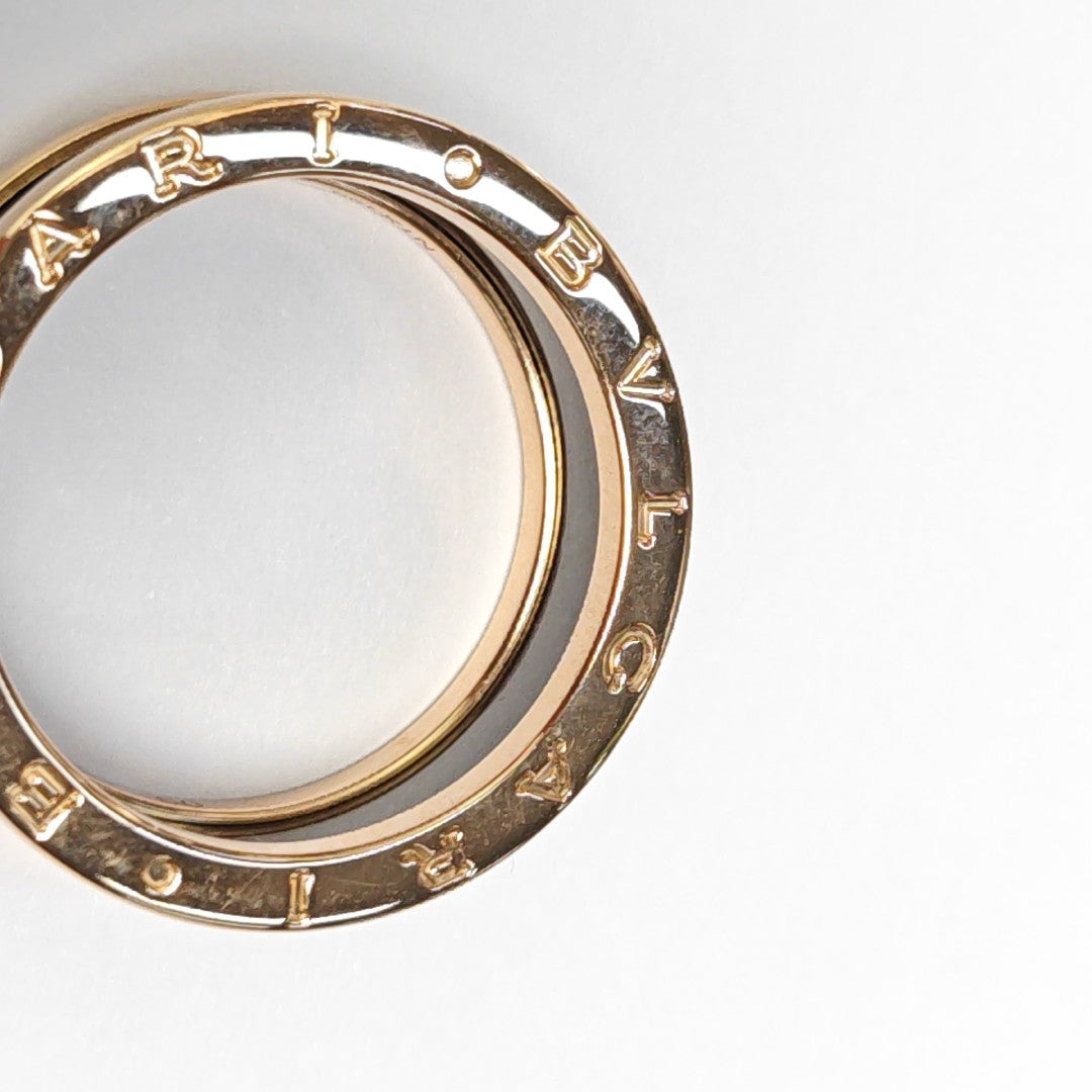 B.ZERO1 18k Rose Gold Ring EU 60