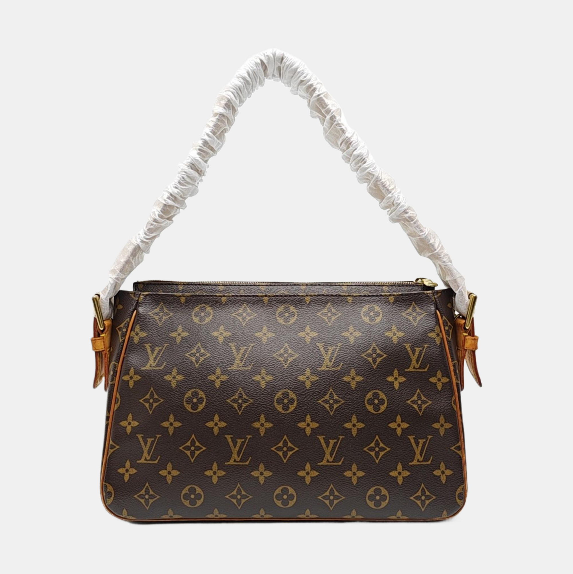 VIVA CITE Monogram Coated Canvas Brown