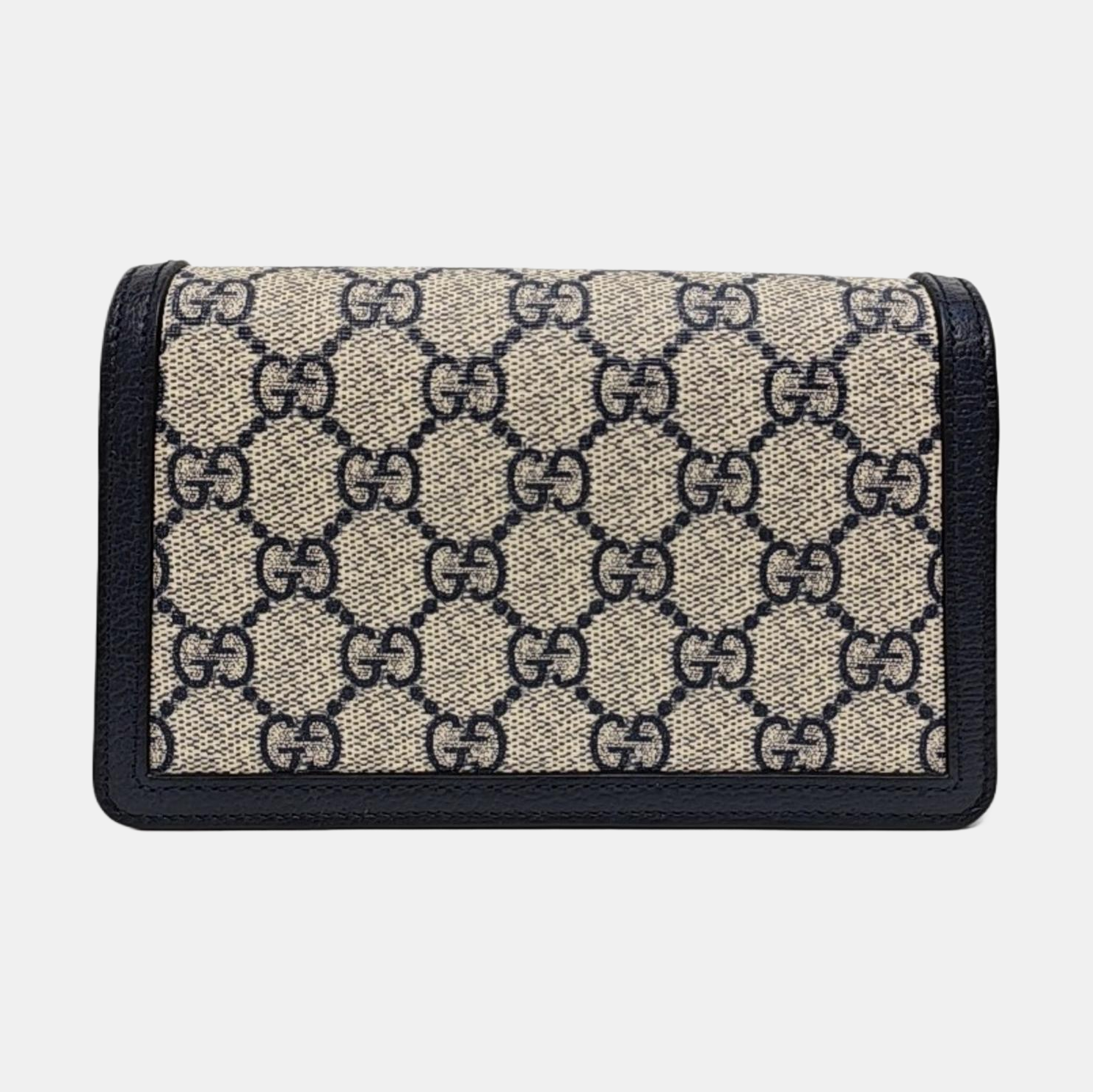 Dionysus Super Mini Monogram Coated Canvas Beige