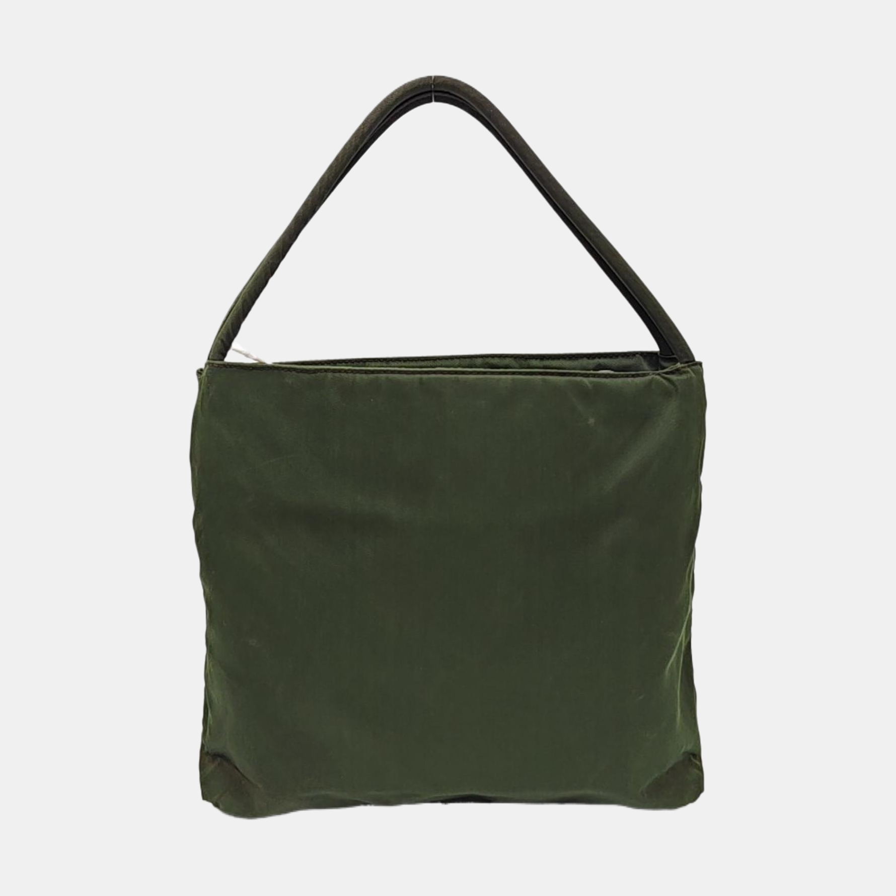 Nylon Top Handle Bag Green