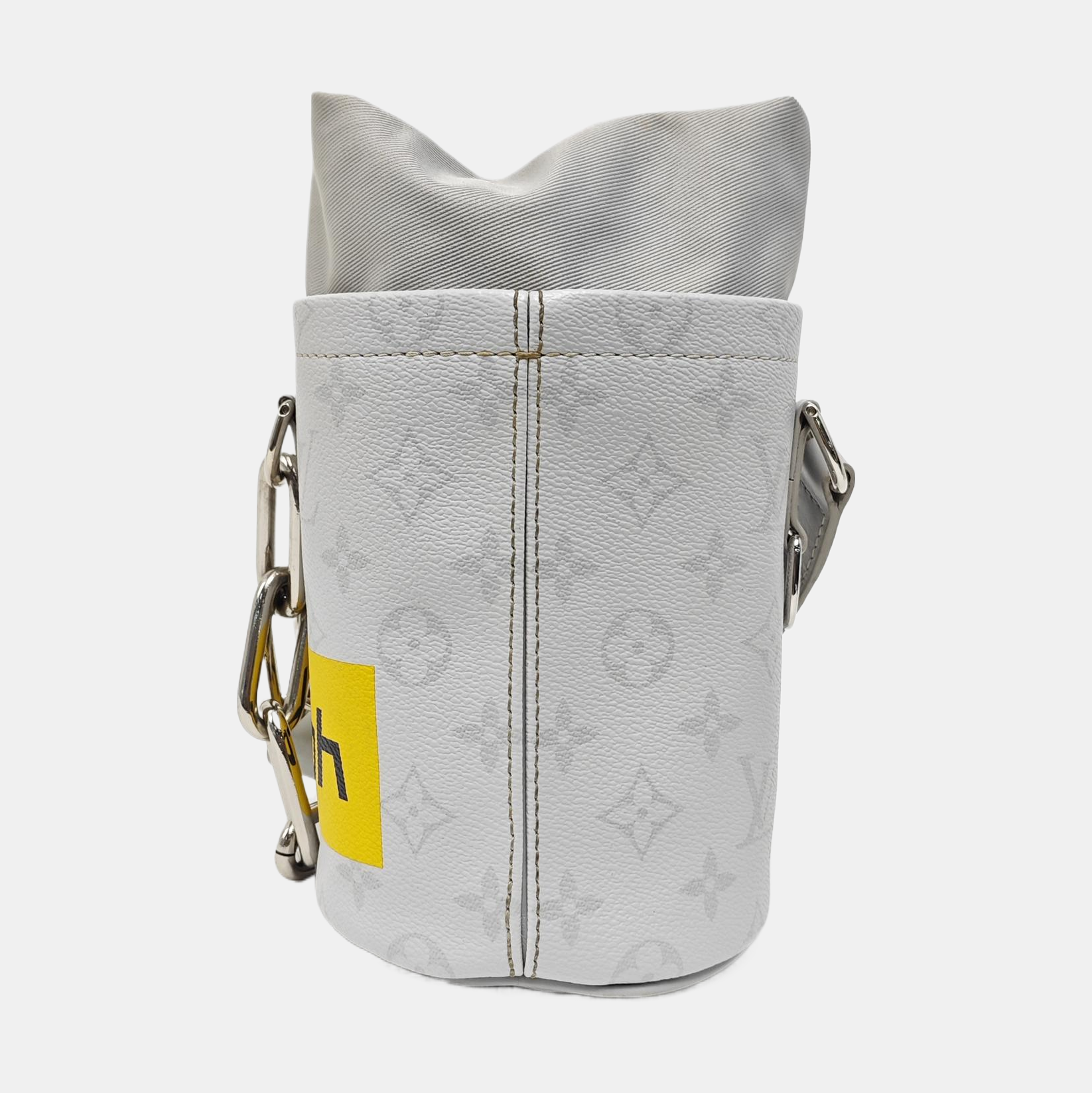 CHALK Monogram Coated Canvas Gray