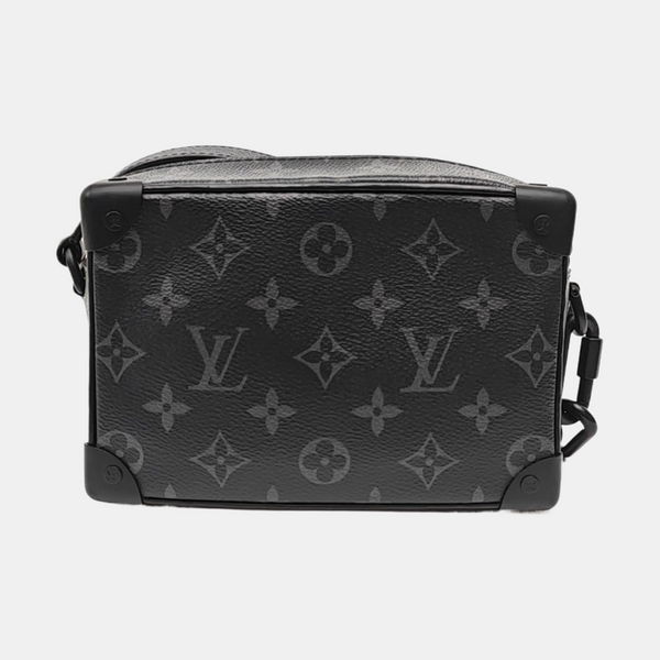 SOFT TRUNK Mini Monogram Coated Canvas Black
