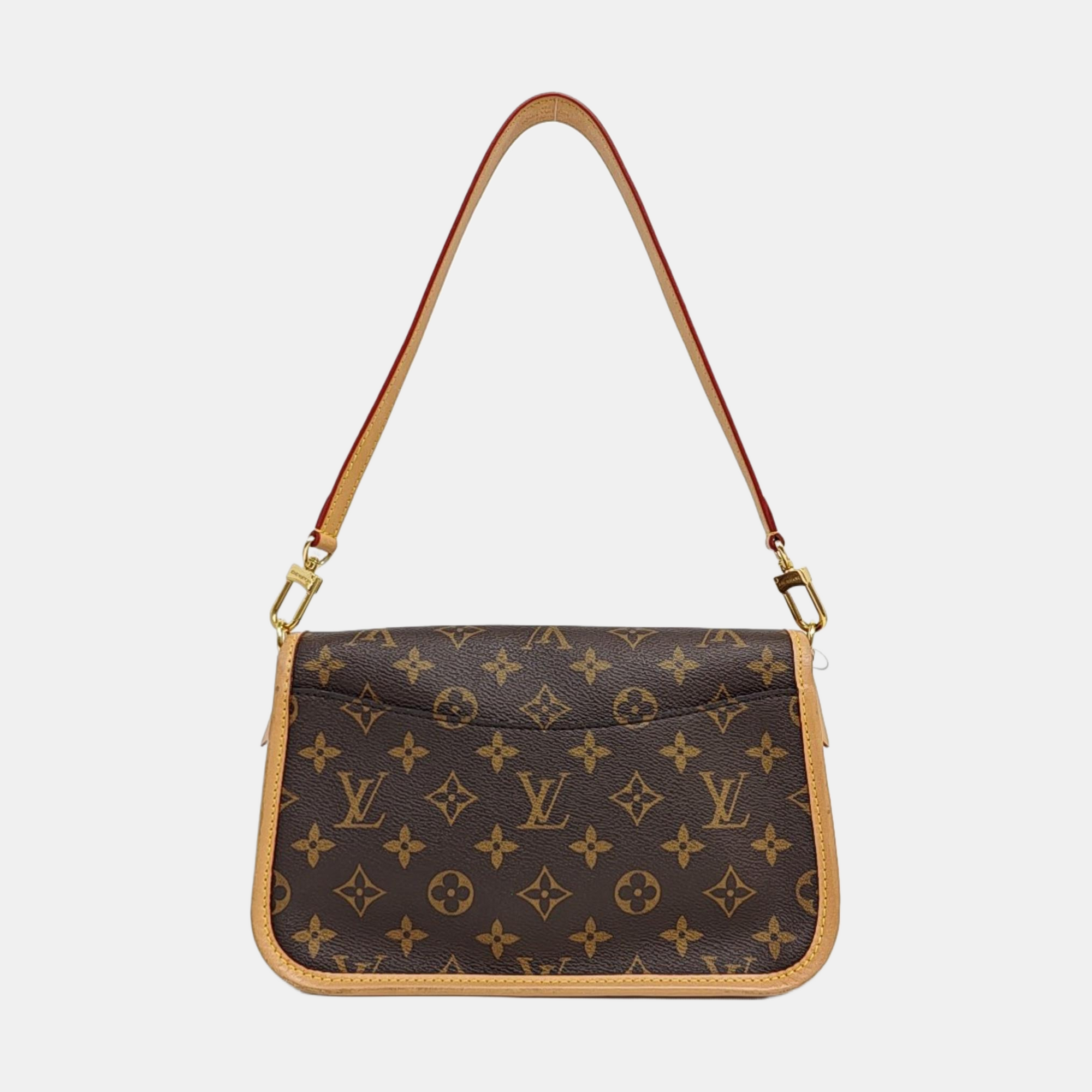 DIANE Monogram Coated Canvas Brown