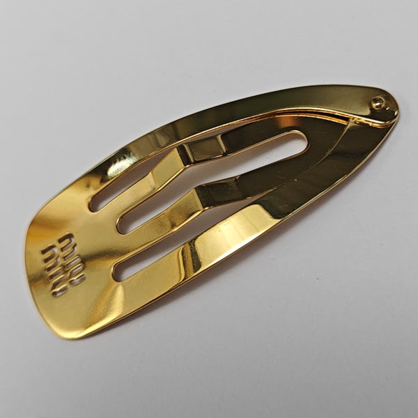Metal Hair Clip Gold