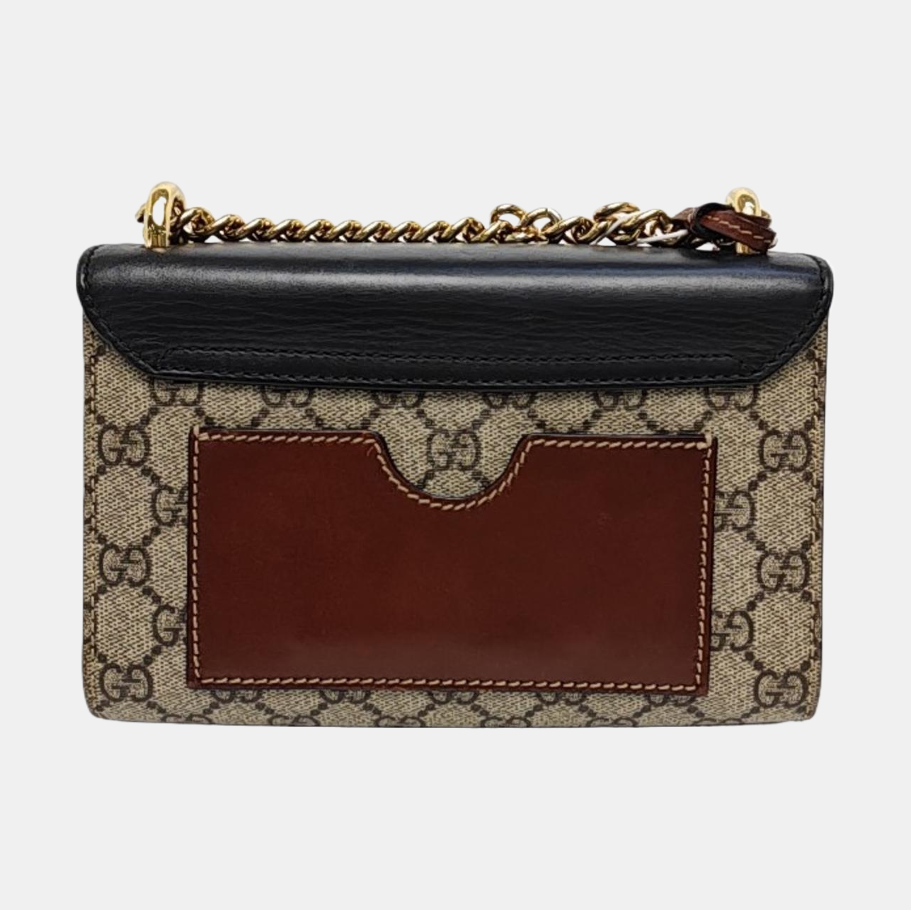 Authenticated pre-owned  Padlock Small Monogram Coated Canvas Multicolor - Shoulder Bag at Looply