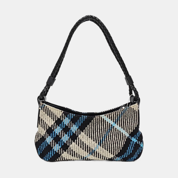 Fabric Top Handle Bag Multicolor