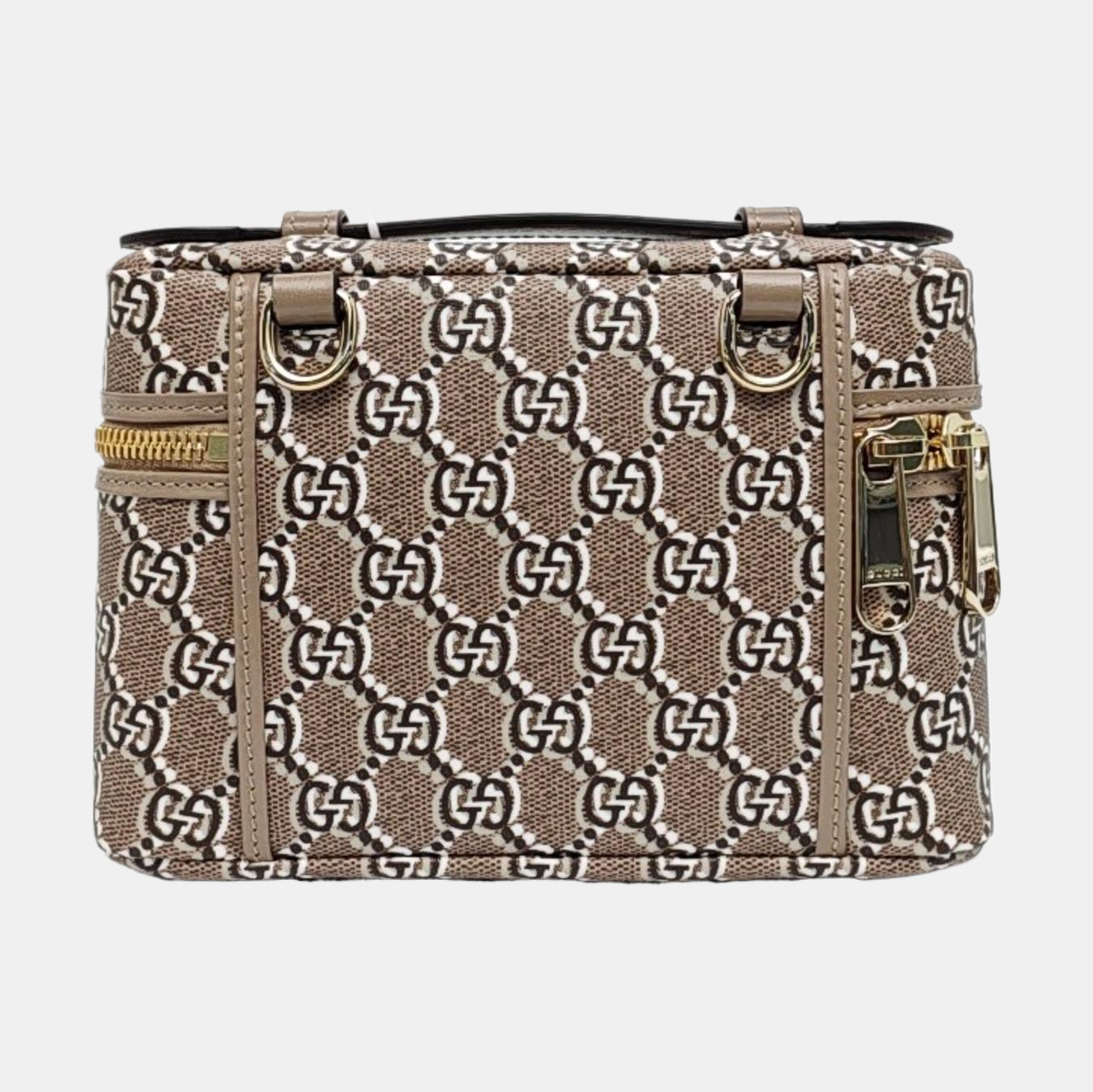 Authenticated pre-owned  Ophidia Super Mini Monogram Coated Canvas Grey - Shoulder Bag at Looply