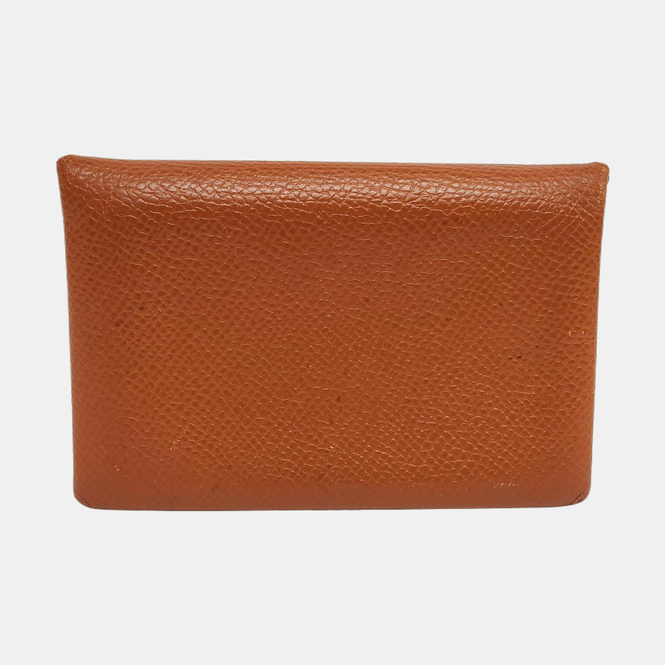 Calvi Epsom Brown Card Holder