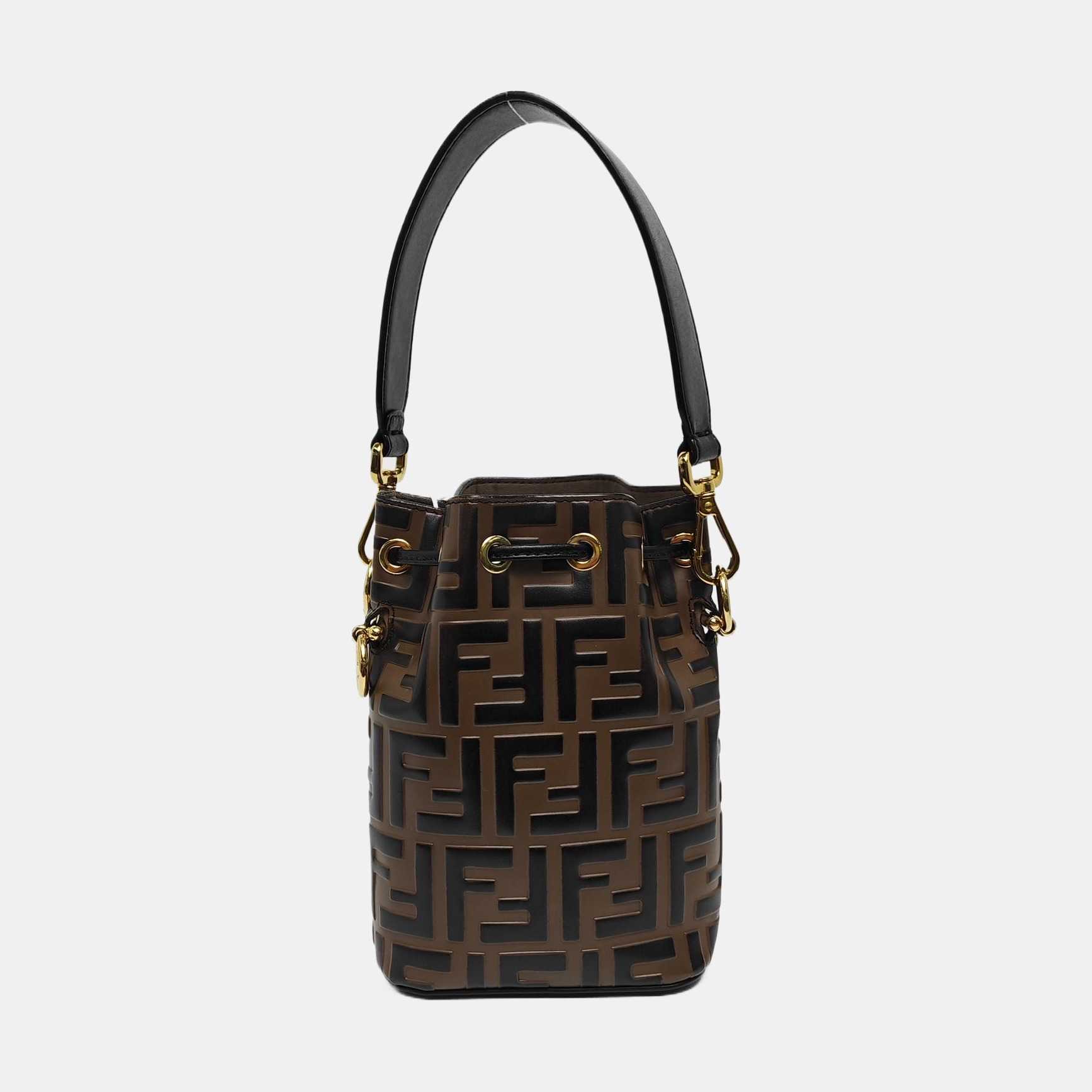 Mon Tresor Mini Monogram Calfskin Brown