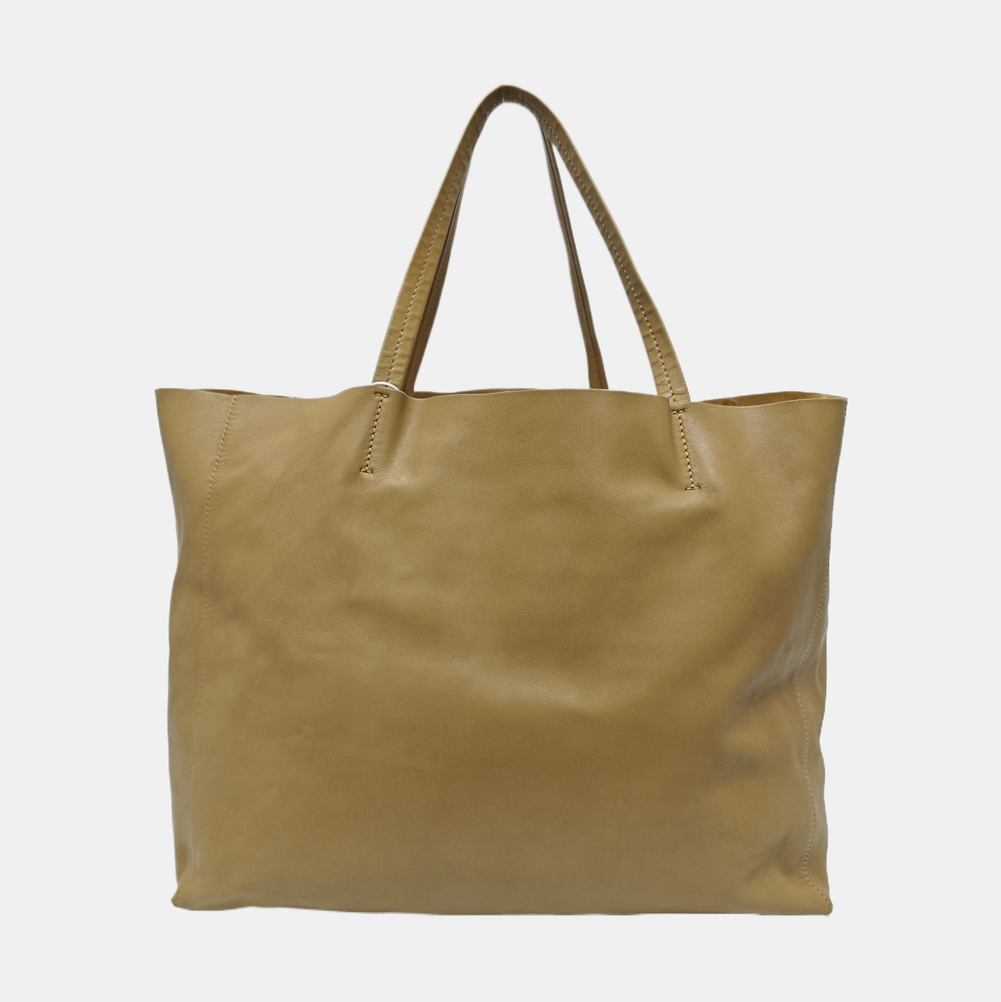 Calfskin Tote Bag Beige