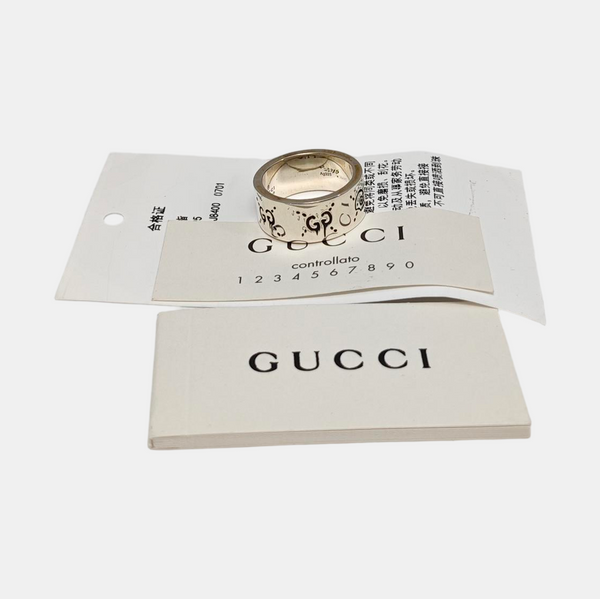 Ghost 925 Sterling Silver Ring EU 55