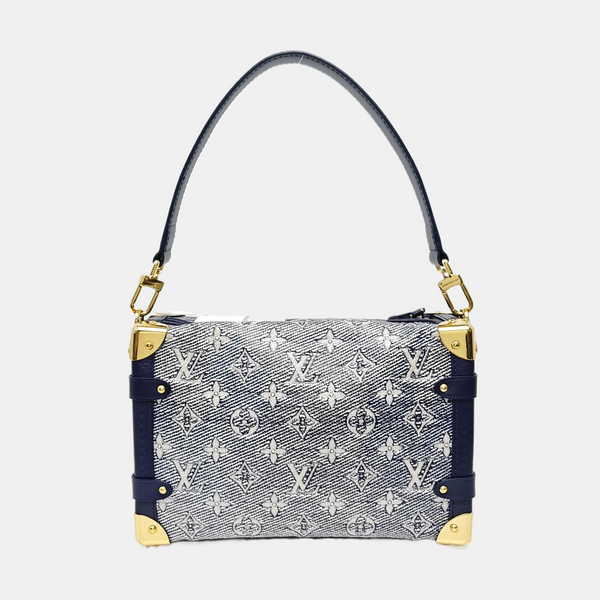 SIDE TRUNK Monogram Denim Blue