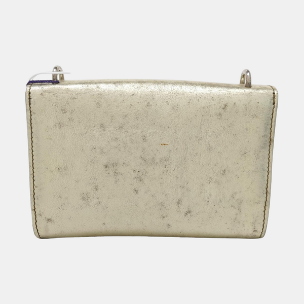 Calfskin Shoulder Bag Beige