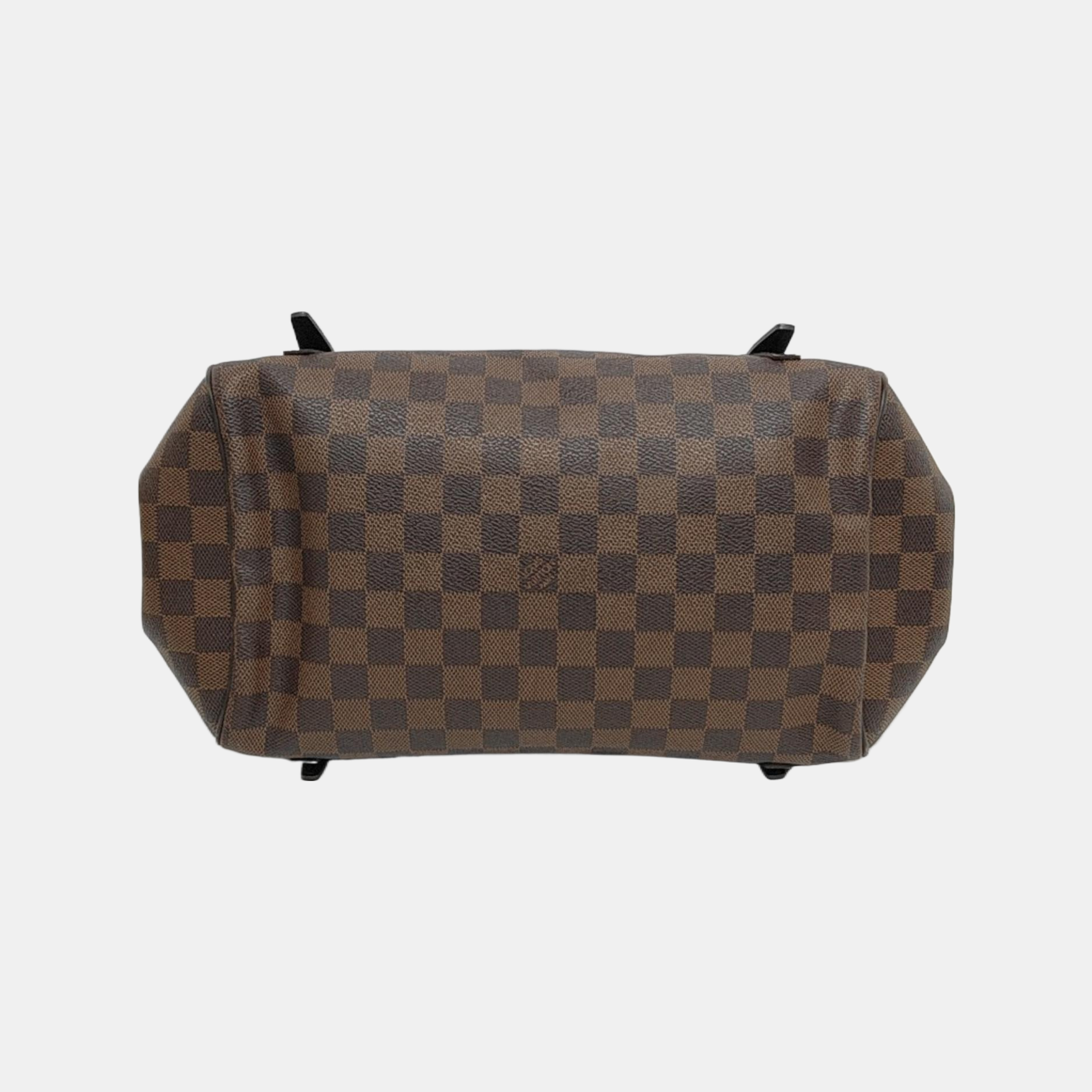 RIVINGTON Damier Ebene Coated Canvas Brown