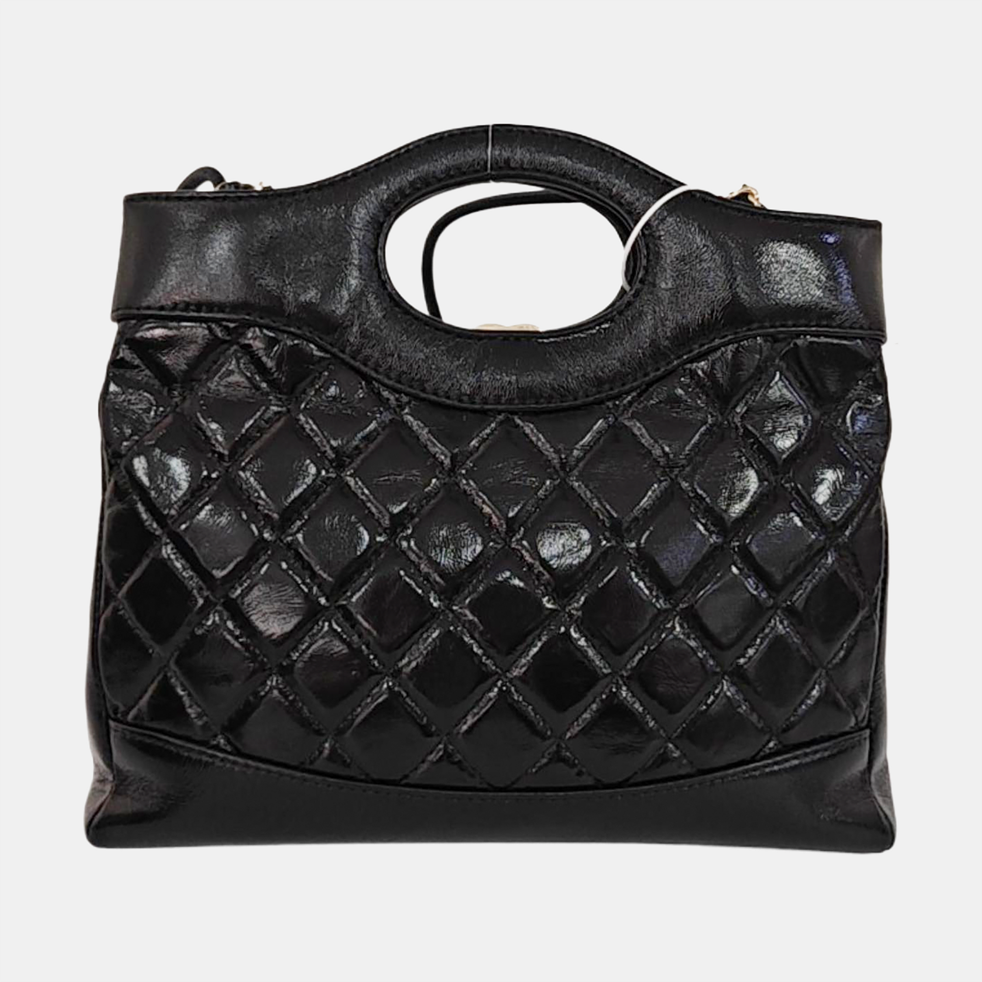 CHANEL 31 Mini Quilted Lambskin Black