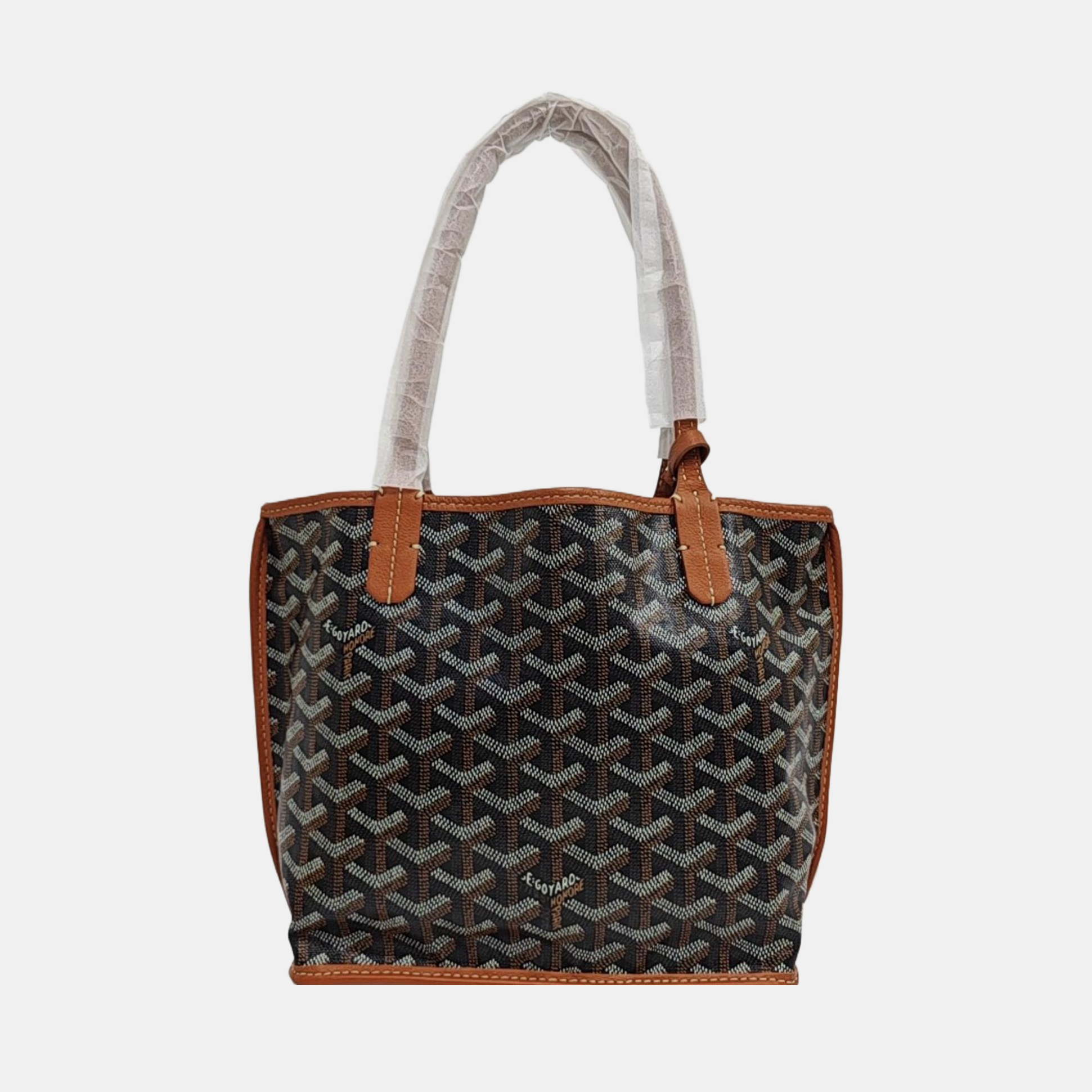 Anjou Coated Canvas Brown