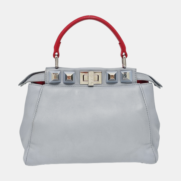 Peekaboo Calfskin Blue