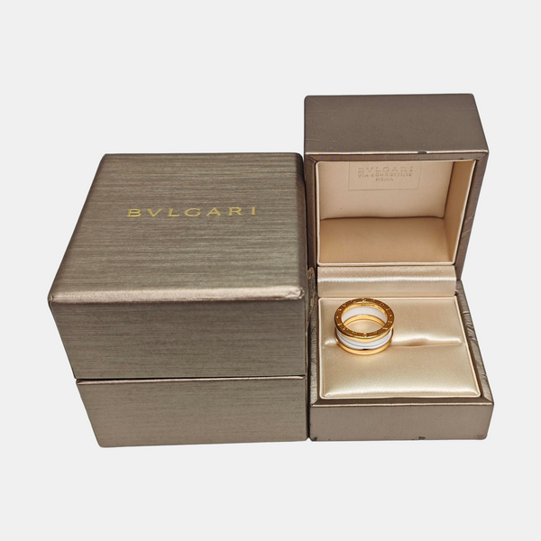 B.ZERO1 18k Rose Gold Ring EU 50