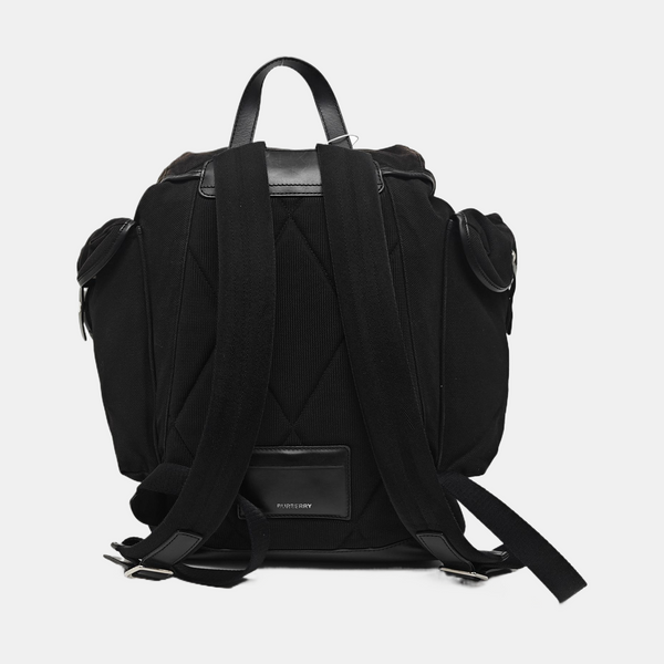 The Rucksack Canvas Black