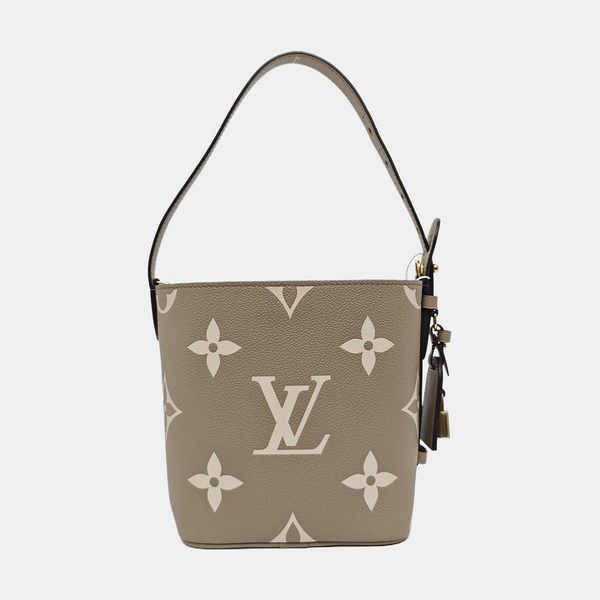 ALL IN BB Monogram Calfskin Gray