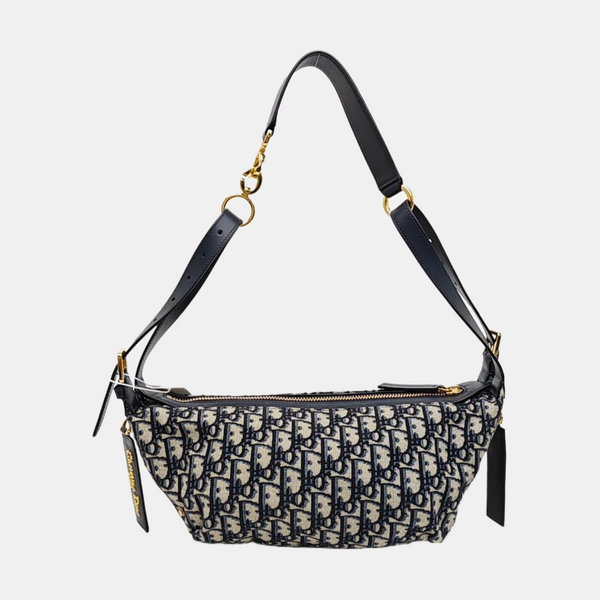 D-Journey Small Oblique Canvas Beige