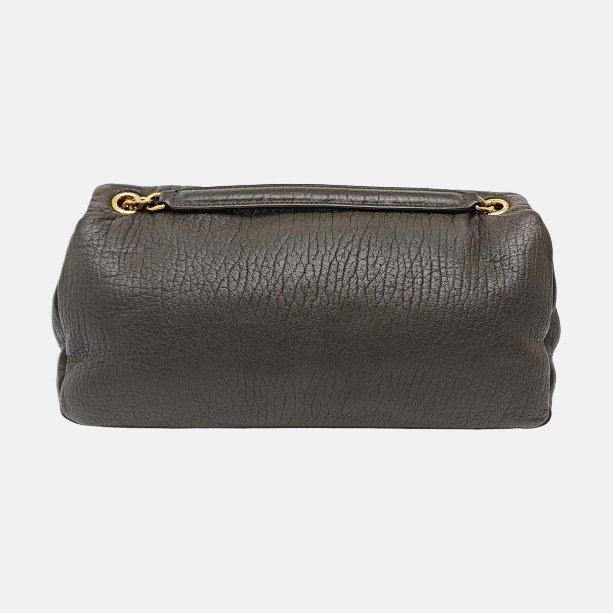CALYPSO Medium Lambskin Green