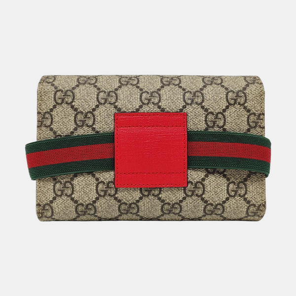 Monogram Coated Canvas Belt Bag Beige