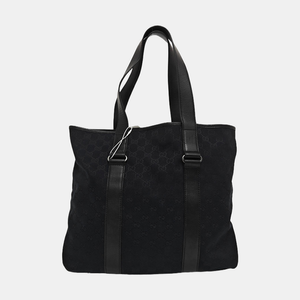 Monogram Canvas Top Handle Bag Black